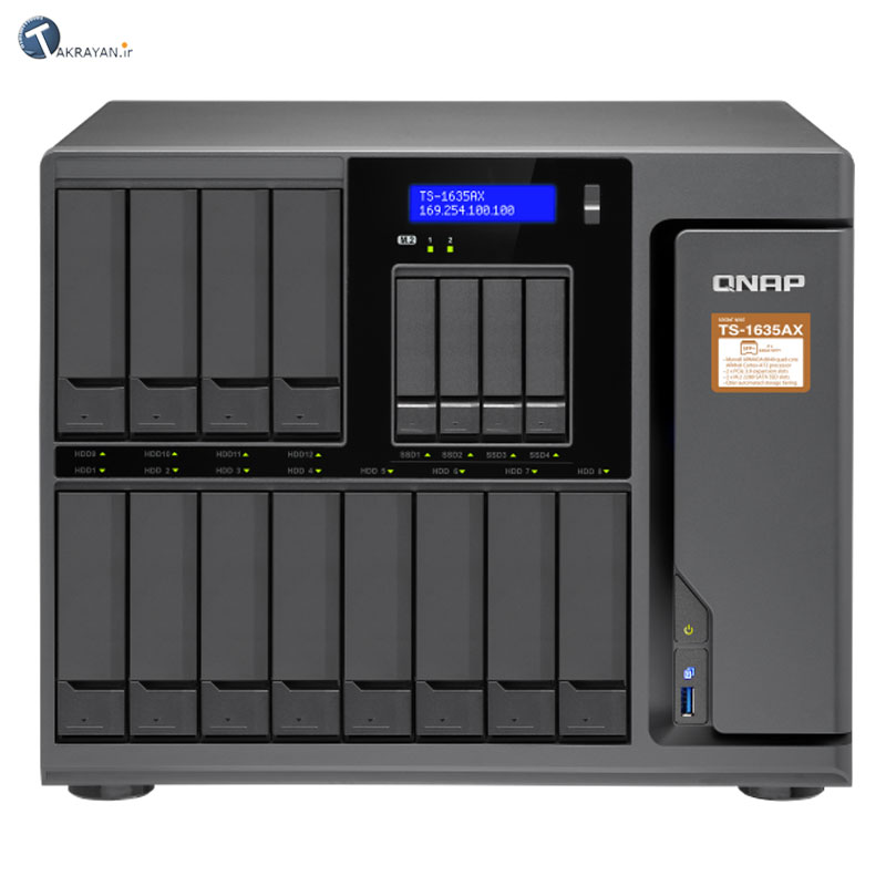 Qnap TS-1635AX-4G NAS - Diskless